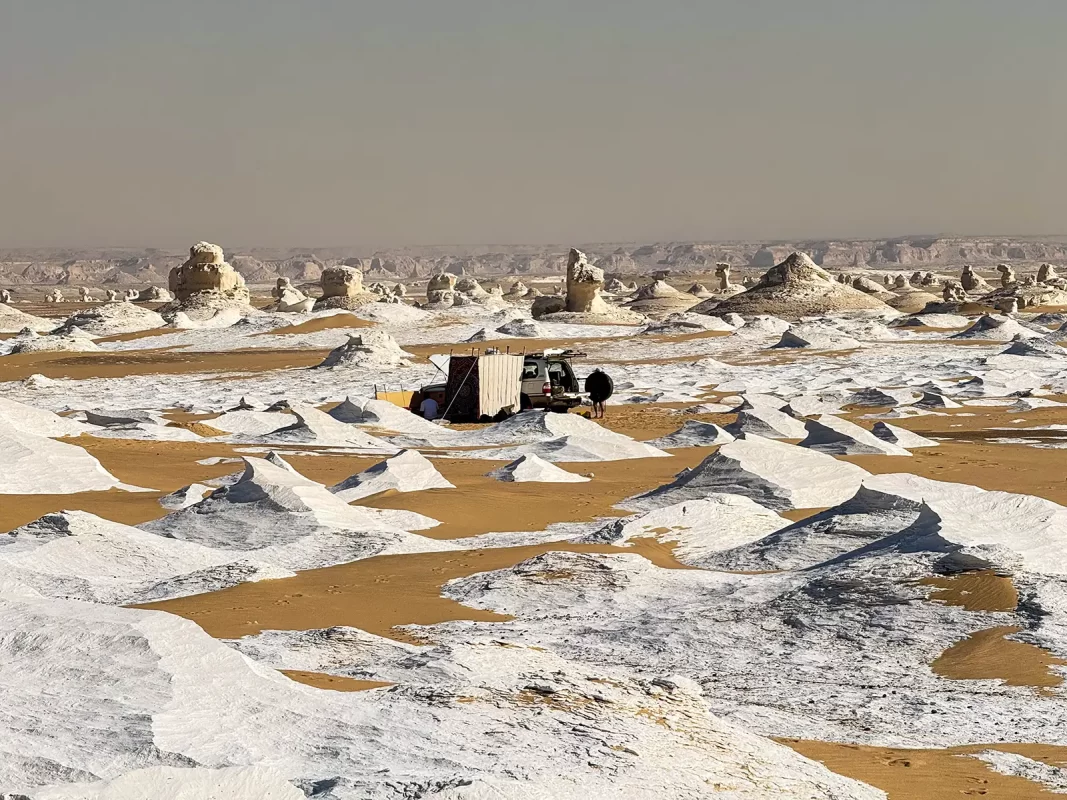 Campsite in Egypts White Desert