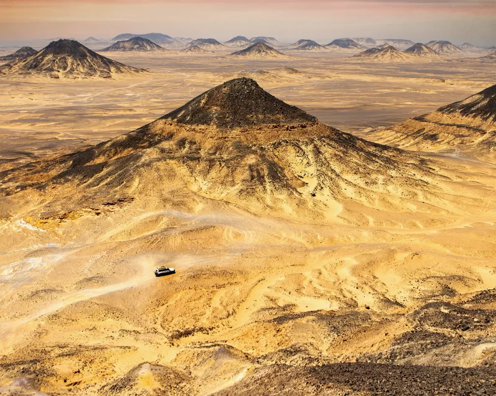 Overlanding in Egypts Black Desert